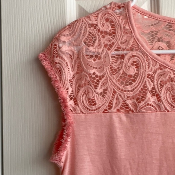 Rose Pink Lace Blouse - Picture 4 of 8